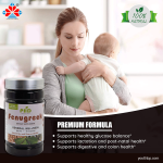 Adult Bulk Supply Fenugreek Extract Capsules 40% Saponins Powder Herbal Supplement Not Suitable for Teens or Pregnant Women