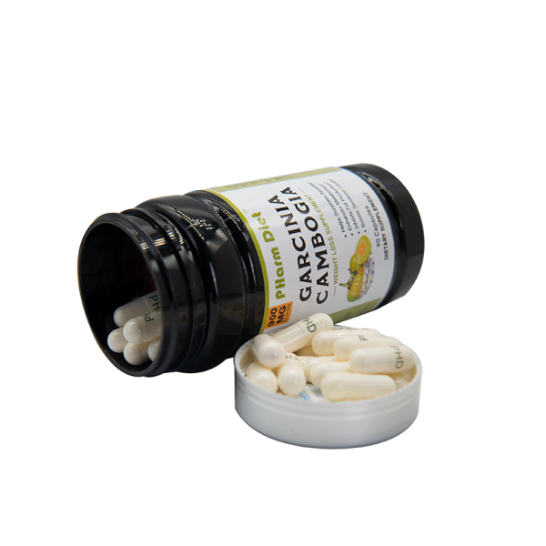 Garcinia Cambogia Weight Loss Capsules Suitable for Adult Men Women Fast Fat Burning Carbohydrate Absorption Blocker Beauty Product Safe Use