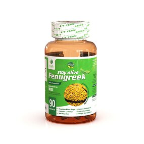 Fenugreek Extract Dietary Supplement Capsules OEM/ODM Service - GMP Certified Adult Health Factory 90 Capsules/Bottle