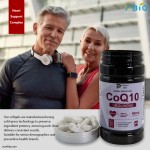 99% High Purity Coenzyme Q10 Ubiquinone Granules Supplement Antioxidant 60mg Cellular Energy Support Anti-aging GMP Certified