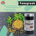 Organic 500mg Fenugreek Extract Capsules 50% Saponins Natural Herbal Supplement Promotes Female Breast Milk Antioxidant