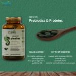 OEM/ODM Youth High Protein 65% Content Refined Spirulina Tablets 600 Tablets/Bottle Improves Memory Sleep Iron Magnesium