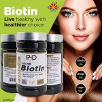 Youth Natural Herbal Supplement Adult Biotin Vitamin B12 B6 Zinc Zinc Gluconate Capsules Water-Soluble B7 Beauty Hair Skin Nails 90 Capsules