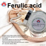 99% Pure Vanillic Acid Powder Food Grade Herbal Extract Natural Skincare Antioxidant Plastic Container Jar Can Bottle