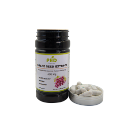 GMP Certified Premium Antioxidant Grape Seed Extract Capsules 95% Proanthocyanidins Skin Heart Health Support Adult Beauty