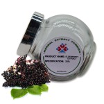 25% Pure Food Grade Elderberry Peel Extract Powder HPLC Rich in Anthocyanins Herbal Supplement Vacuum Packed Drum Container