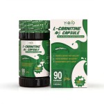 Green Tea L-Carnitine Capsules Zinc Chromium Natural Advanced Fat Metabolism Support Energy Dietary Supplement 90 Capsules 1000mg