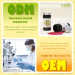 OEM/ODM Garcinia Cambogia 1000mg (HCA 60%) Capsules with 90mg Vitamin C and Chromium