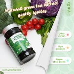 Green Tea L-Carnitine Capsules Zinc Chromium Natural Advanced Fat Metabolism Support Energy Dietary Supplement 90 Capsules 1000mg