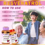 OEM/ODM Adult Antioxidant Complex Dietary Supplement Resveratrol Turmeric Grape Seed Extract Capsules Private Label Support