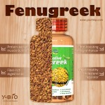 Fenugreek Seed Extract Capsules 50% Sulfate Saponins 90 Capsules Vegan Capsules GMP Manufacturing Traceable Ingredients YOUTH Brand Antioxidant