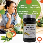 Garcinia Cambogia Weight Loss Capsules Suitable for Adult Men Women Fast Fat Burning Carbohydrate Absorption Blocker Beauty Product Safe Use