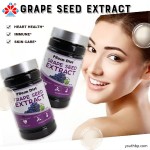 Youth 500mg Grape Seed Extract 90 Capsules/Bottle Antioxidant Skin Brightening Cardiovascular Enhancer Beauty Not for Pregnant Women