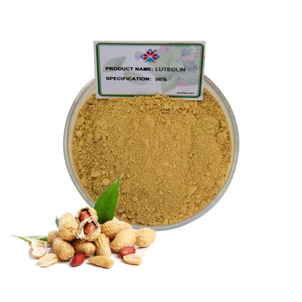 Food Grade Luteolin Extract Powder Liquid-Solid Extract Flavonoid Antioxidant Properties Support Overall Bottle/Barrel