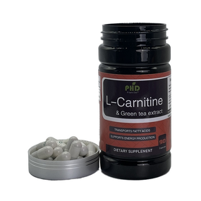 Youth L-Carnitine Green Tea Extract Zinc Chromium Picolinate Capsules for Weight Loss
