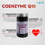 99% High Purity Coenzyme Q10 Ubiquinone Granules Supplement Antioxidant 60mg Cellular Energy Support Anti-aging GMP Certified