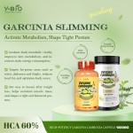 Factory Price Private Label Service Garcinia Cambogia Complex Capsules (HCA 60%) Enhanced with Vitamin C Chromium Youth