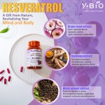 Youth Private Label Multi-Ingredient Herbal Supplement OEM/ODM Resveratrol NAD+ Complex Grape Seed Extract Antioxidant Capsules