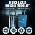 30 Servings 12 PPM Molecular Hydrogen Water Tablets for Hydrogen-Rich Drinking Water Support Enhanced Hydration Immunity