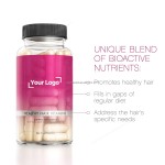 Healthy Hair Formula Growth Supplement DHT Blocker with Saw Palmetto Biotin Vitamin Regrow Hair 60 Capsules