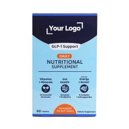 Private Label 60 Tablets Daily GLP-1 Nutrition Support Supplement Vitamins Minerals Support Gut Health Energy
