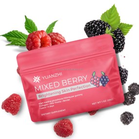 OEM Private Label Advanced Skin Support Perfect Beauty Glutathione Collagen Milk Thistle Supplement Skin Gummies