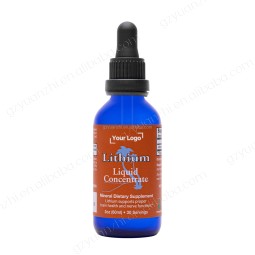 Natural Mood Relaxation Supplement Drops with Vitamin B12 Lemon Lime Flavor 2oz