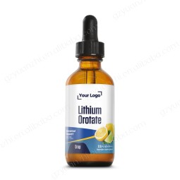 Natural Lemon Lime Flavor 2oz Drop Supplement Lithium Citrate