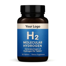 30 Servings H2 Molecular Hydrogen Water Tablet Supplement Support Healthy Aging Cellular Energy Brain Health