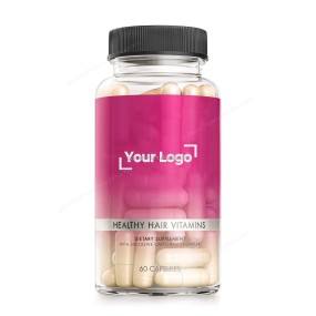 Healthy Hair Formula Growth Supplement DHT Blocker with Saw Palmetto Biotin Vitamin Regrow Hair 60 Capsules