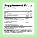 Private Label Green Apple Flavor Vegetable Vitamin Probiotic Complex Multivitamin Support Energy Immune Gut Health Gummies