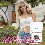 Private Label Women's Beauty Tea for Hormone Balance Vaginal Probiotics Cycle Detox Blood Through Function