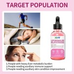 Adult Oral Glutathione Liquid Antioxidant Supplement Liposomal Drops Vitamin C Skin Whitening L-Glutathione Detox