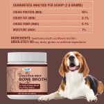 OEM Enhanced Health Grass-Fed Beef Bone Broth Powder Boost Immunity Natural Bone Broth Powder Pet Supplement for Dogs