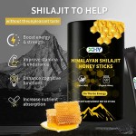 OEM GMP Enhanced Energy Immune Support Organic Multi Minerals Fulvic Acid Gold Pure Himalayan Shilajit Adult Honey Sticks