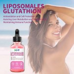 Adult Oral Glutathione Liquid Antioxidant Supplement Liposomal Drops Vitamin C Skin Whitening L-Glutathione Detox