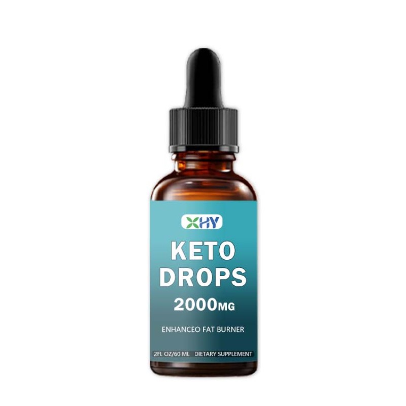 OEM Private Label Keto Herbal Detox Oral Liquid Diet Drops Fat Burner Supplement Adult Not Pregnant Women