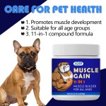 Pet Muscle Enhancement and Strength Support Soft Chews Pet Nutritional Supplement Canine Muscle Enhancement