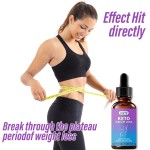 Private Label Natural Keto Herbal Detox Fat Burner Supplement Adult Oral Liquid Diet Drops Health Supplement Detox Effect