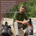 OEM Vitamin D3 K2 Liquid Drops Coconut Oil Oral Oil Support Adult Bone and Energy Levels