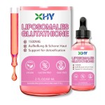 Adult Oral Glutathione Liquid Antioxidant Supplement Liposomal Drops Vitamin C Skin Whitening L-Glutathione Detox