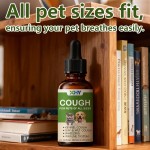 Pet Cough Relief Drops Treatment Licorice Extract Relieve Dog Cough Drops