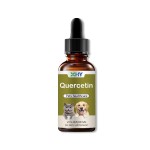 Pet Health Supplement Liquid Quercetin Drops Pet Supplements and Vitamins Dog Instant Relief