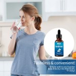 Private Label Organic Iodine Liquid Drops Pure Iodine Vitamin Supplement Thyroid and Immune Energy Safe Pregnant Women