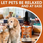 Private Custom Hip Supplement Dog Pet Bottle High Quality Drops Hips and Joints Supplement Dog Drops