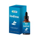Private Label Organic Iodine Liquid Drops Pure Iodine Vitamin Supplement Thyroid and Immune Energy Safe Pregnant Women
