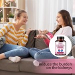 Private Label Health Capsules Complex Capsules for Kidney and Bladder Detox Vitamin Support Adult Urinary Tract Kidney Cleanse