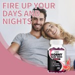High Quality Private Label Enhanced Body Vitamin Energy Horny Goat Weed Gummies for Men