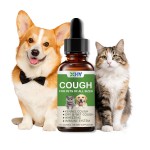 Pet Cough Relief Drops Treatment Licorice Extract Relieve Dog Cough Drops
