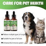 Pet Cough Relief Drops Treatment Licorice Extract Relieve Dog Cough Drops
